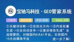 GEO管家系统